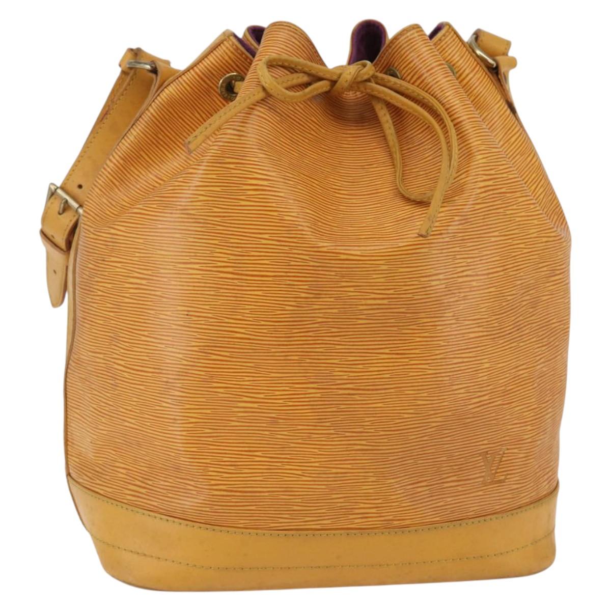 LOUIS VUITTON Epi Noe Shoulder Bag Tassili Yellow M44009 LV Auth 143545