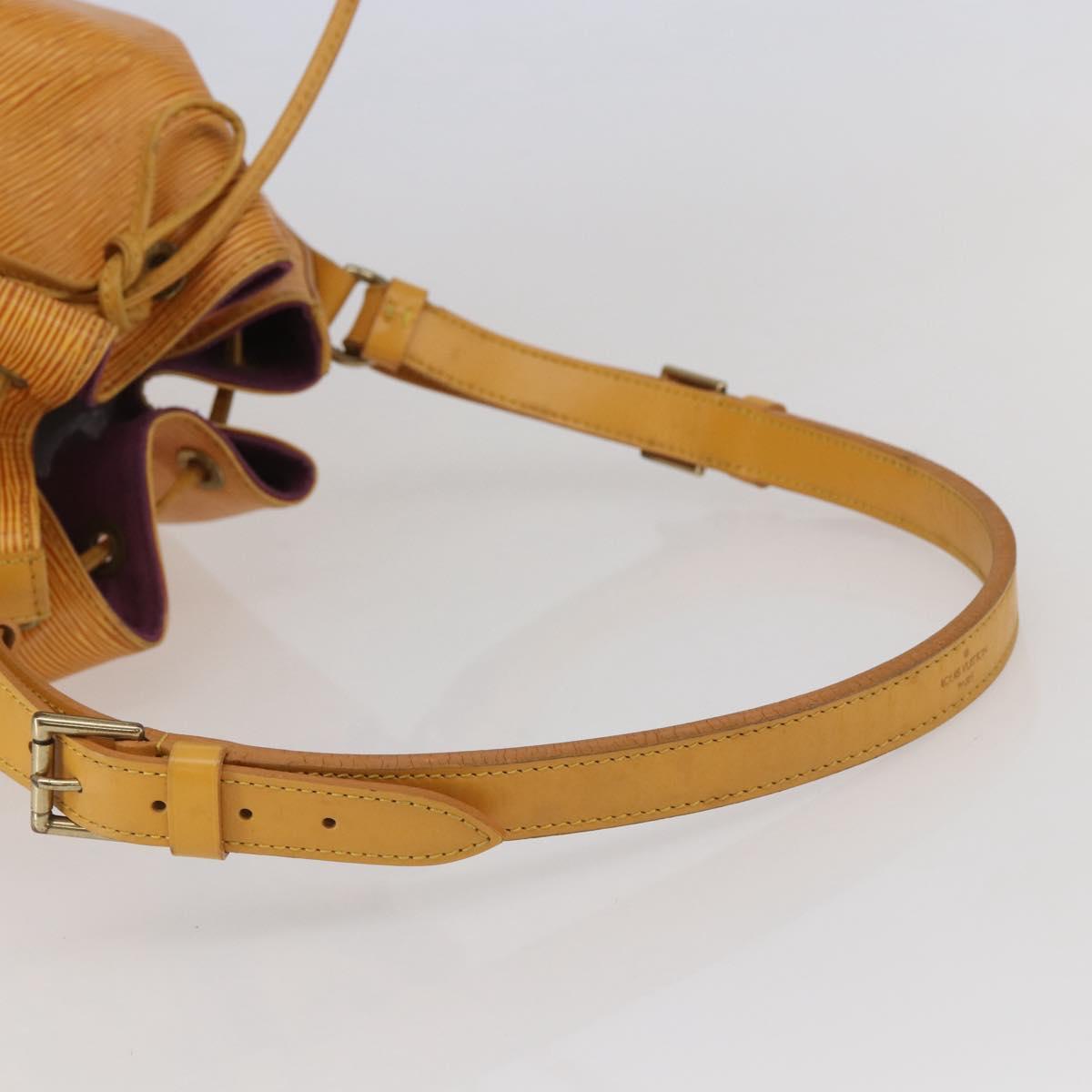 LOUIS VUITTON Epi Noe Shoulder Bag Tassili Yellow M44009 LV Auth 143545