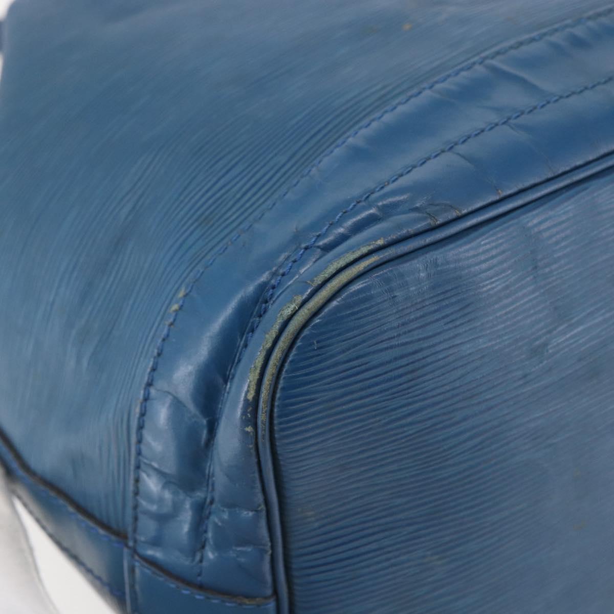 LOUIS VUITTON Epi Noe Shoulder Bag Toledo Blue M44005 LV Auth 143546