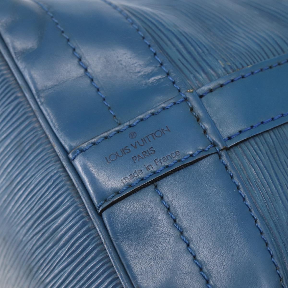 LOUIS VUITTON Epi Noe Shoulder Bag Toledo Blue M44005 LV Auth 143546
