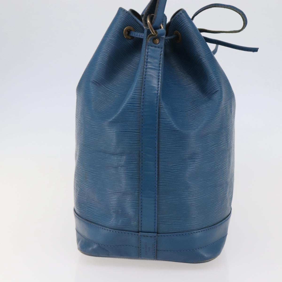 LOUIS VUITTON Epi Noe Shoulder Bag Toledo Blue M44005 LV Auth 143546