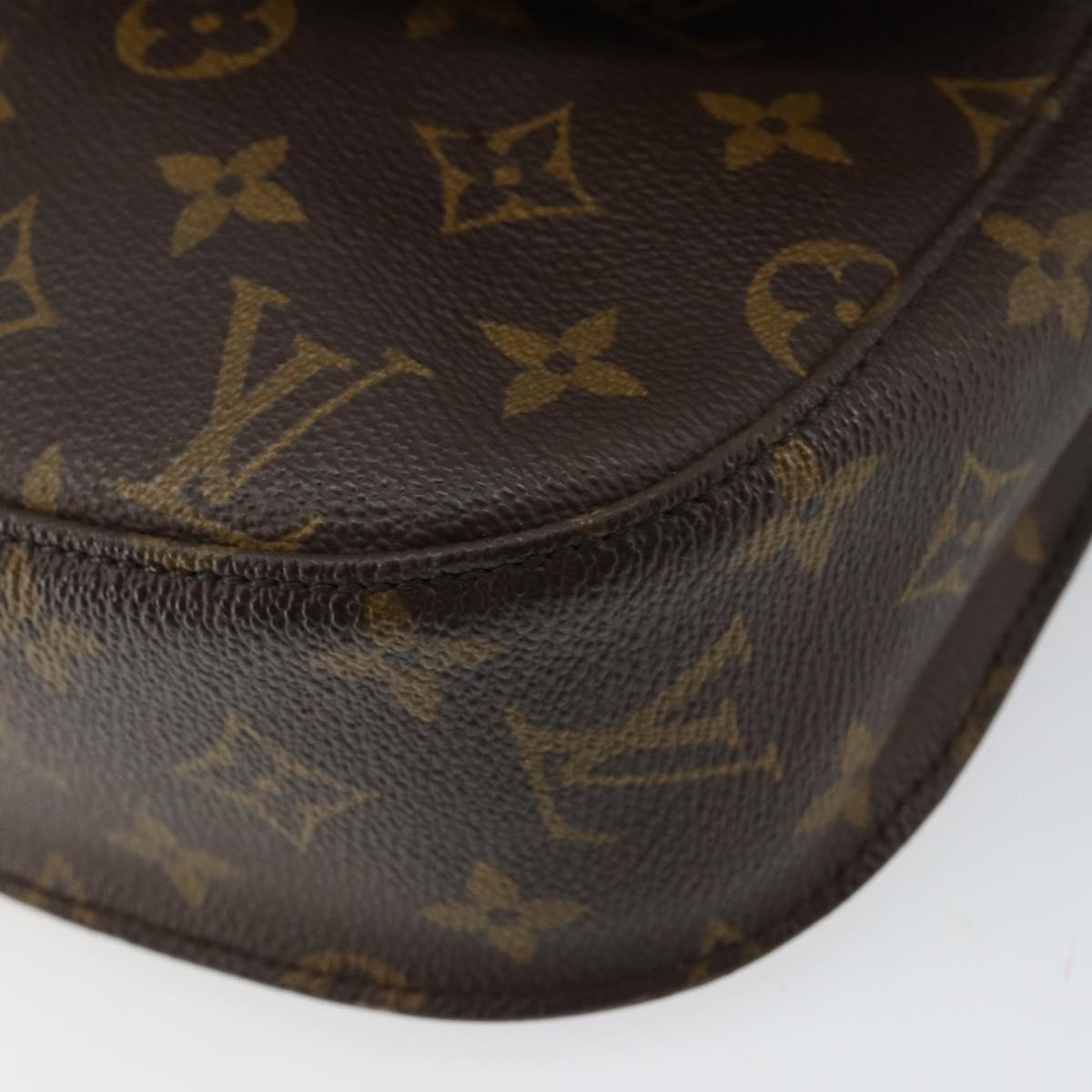 LOUIS VUITTON Monogram Saint Cloud GM Shoulder Bag M51242 LV Auth 143553