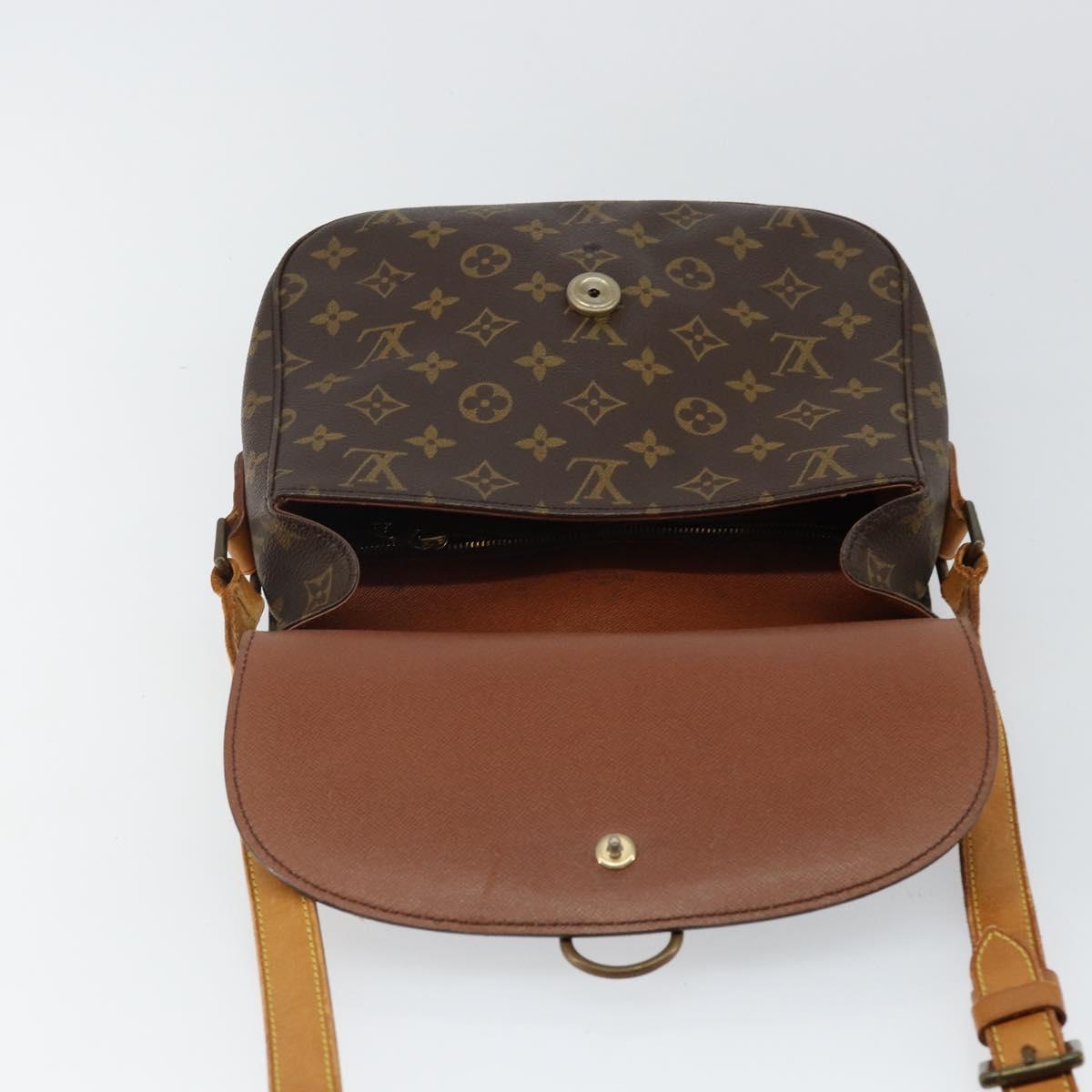 LOUIS VUITTON Monogram Saint Cloud GM Shoulder Bag M51242 LV Auth 143553