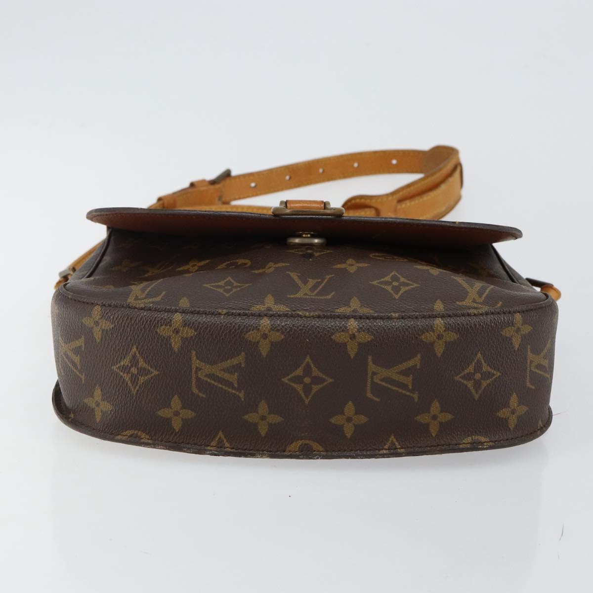 LOUIS VUITTON Monogram Saint Cloud GM Shoulder Bag M51242 LV Auth 143553