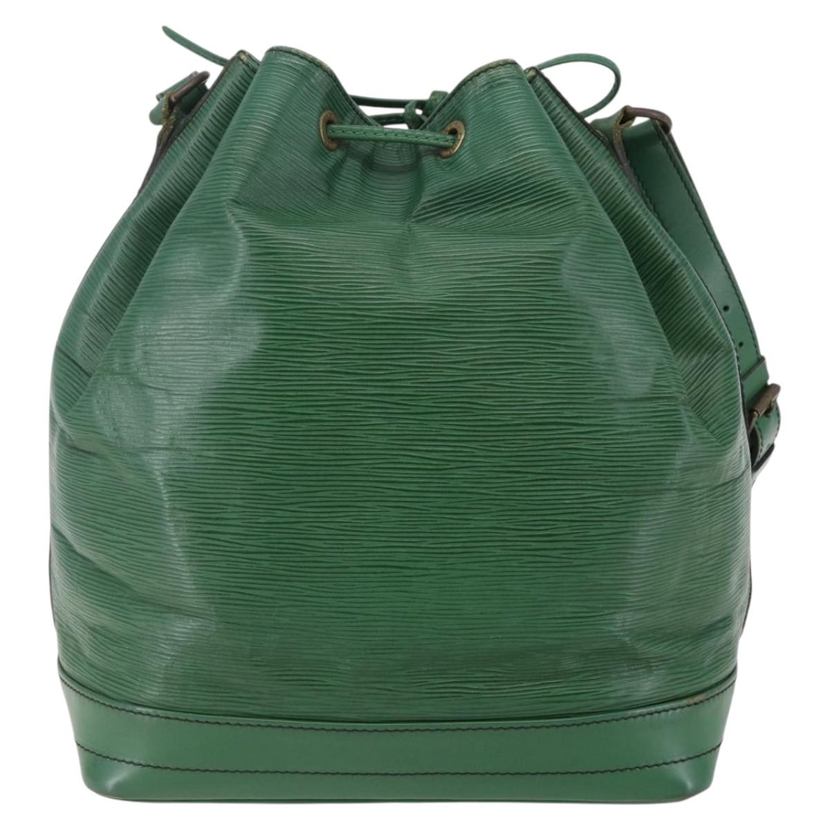LOUIS VUITTON Epi Noe Shoulder Bag Green M44004 LV Auth 143560