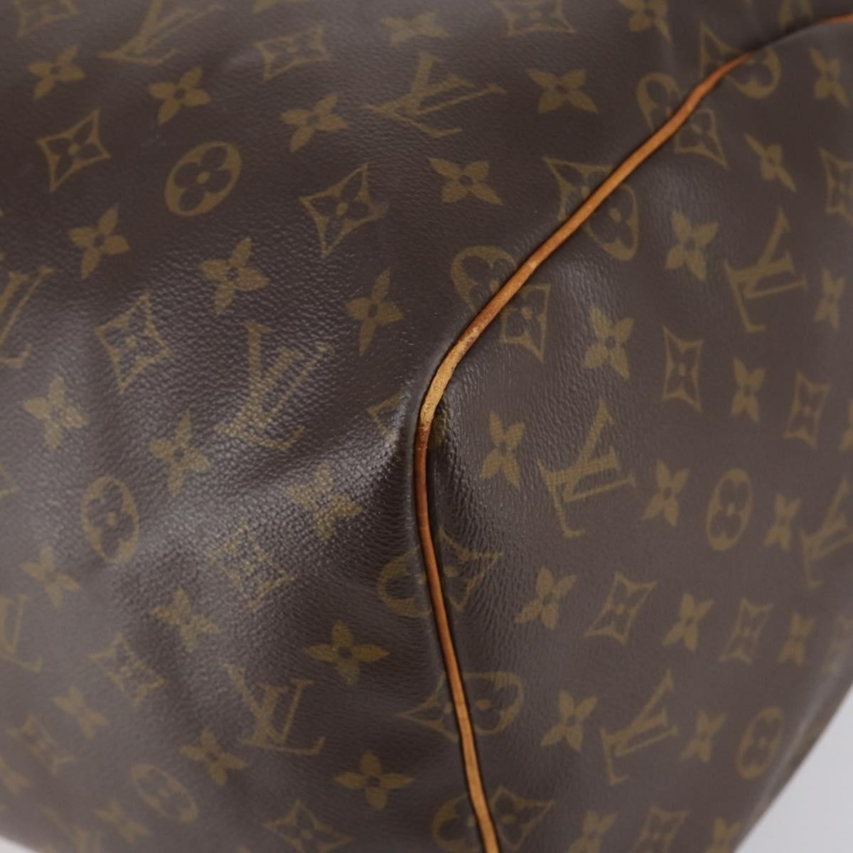 LOUIS VUITTON Monogram Keepall 55 Boston Bag M41424 LV Auth 143564