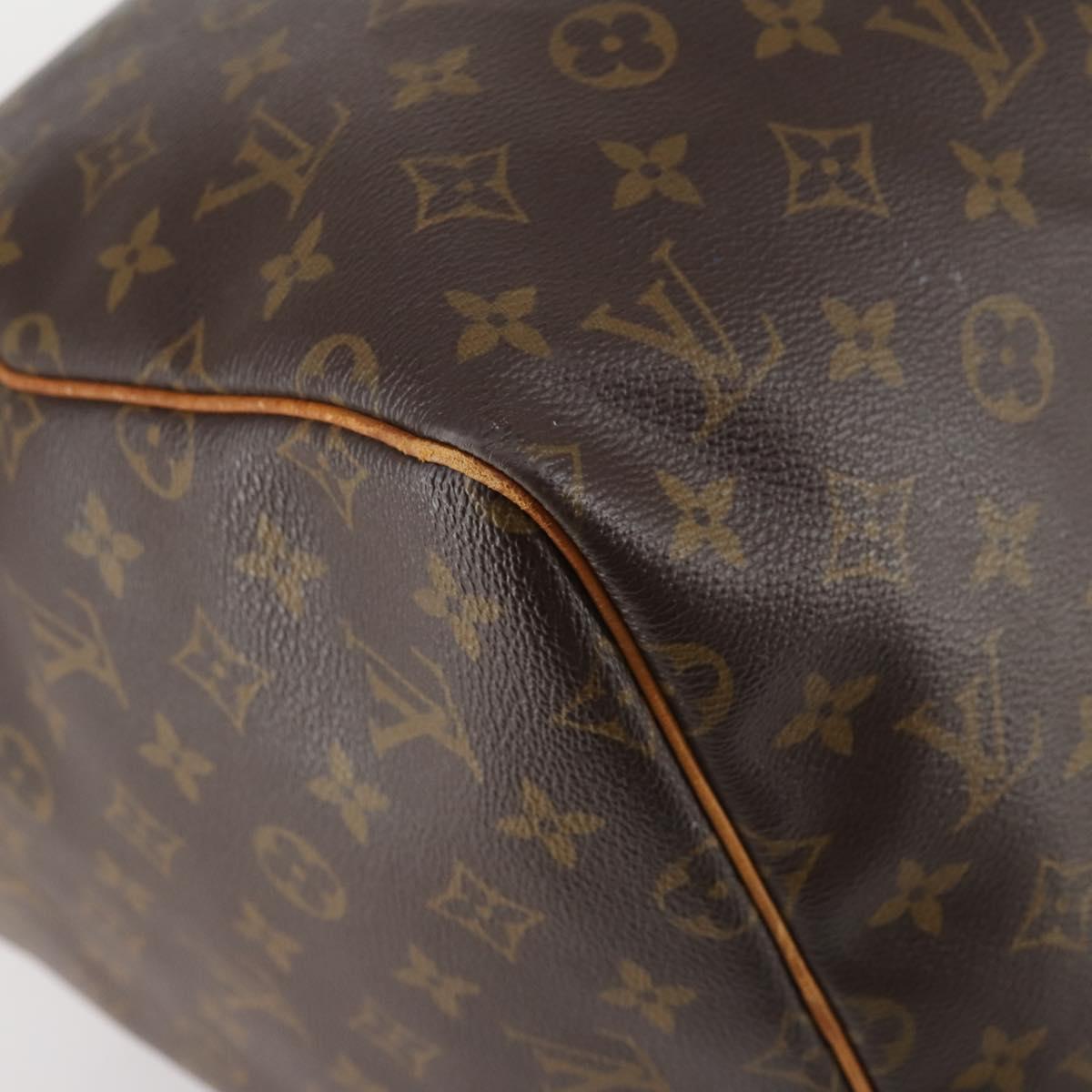 LOUIS VUITTON Monogram Keepall 55 Boston Bag M41424 LV Auth 143564