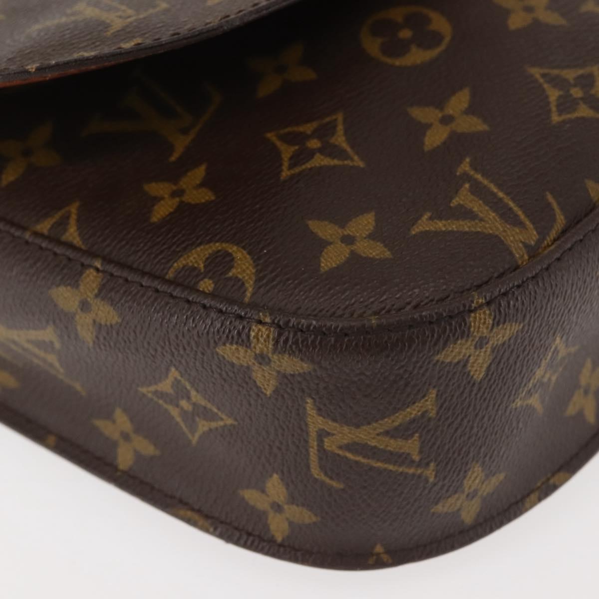 LOUIS VUITTON Monogram Saint Cloud GM Shoulder Bag M51242 LV Auth 143566