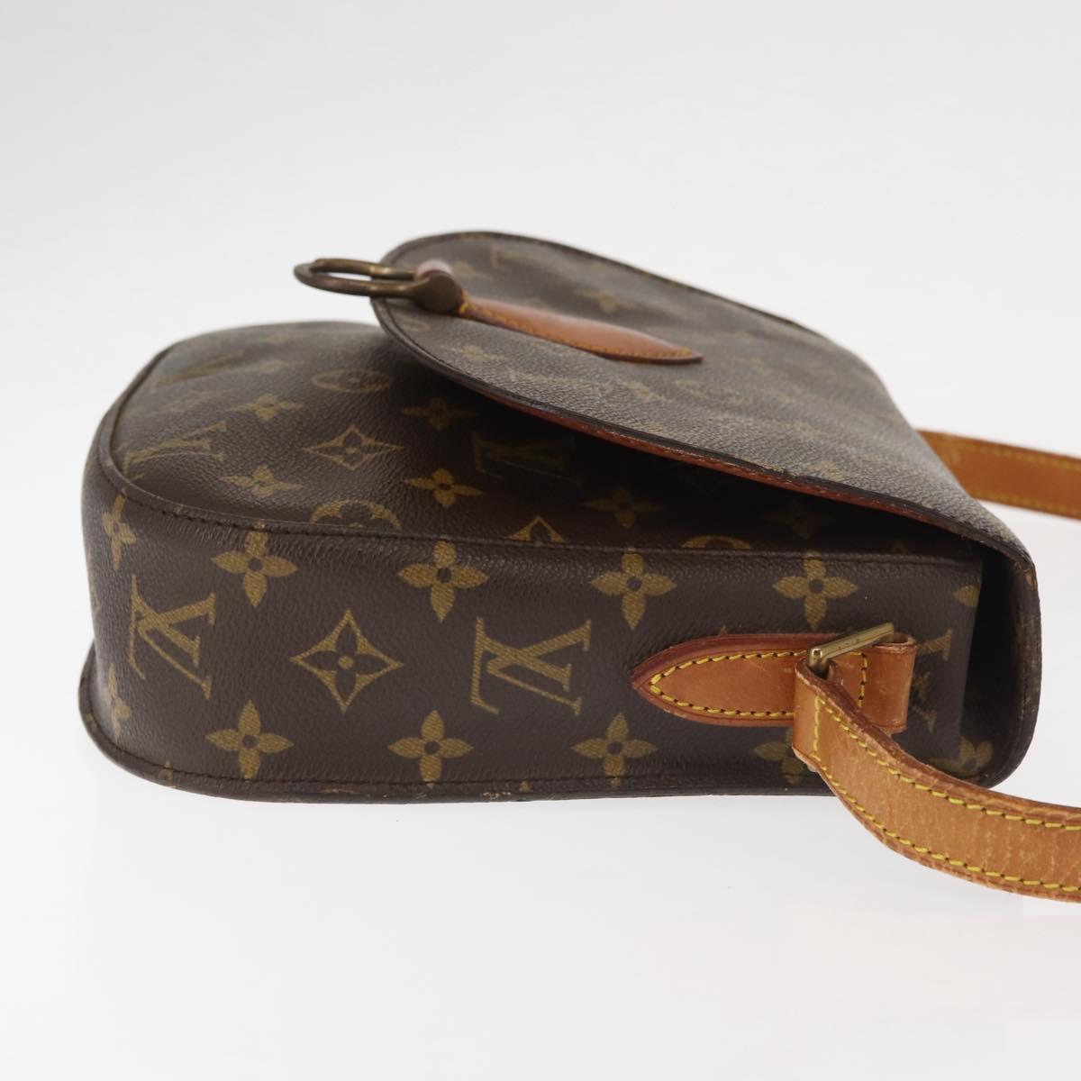 LOUIS VUITTON Monogram Saint Cloud GM Shoulder Bag M51242 LV Auth 143566