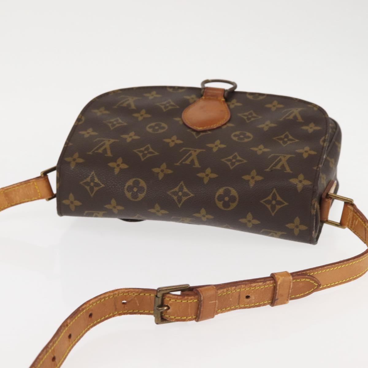 LOUIS VUITTON Monogram Saint Cloud GM Shoulder Bag M51242 LV Auth 143566
