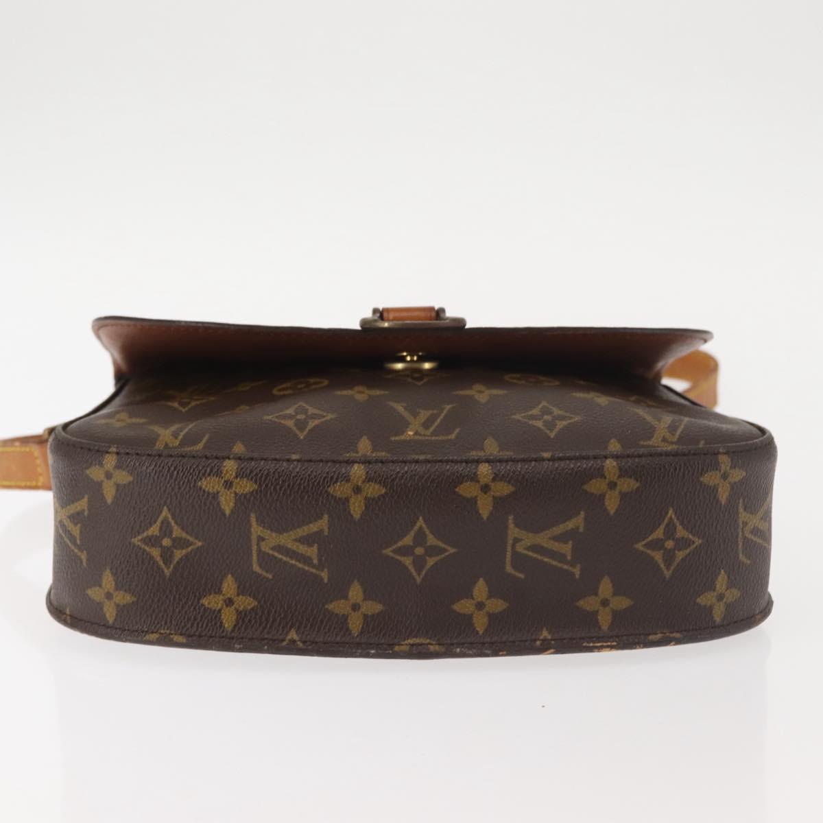 LOUIS VUITTON Monogram Saint Cloud GM Shoulder Bag M51242 LV Auth 143566