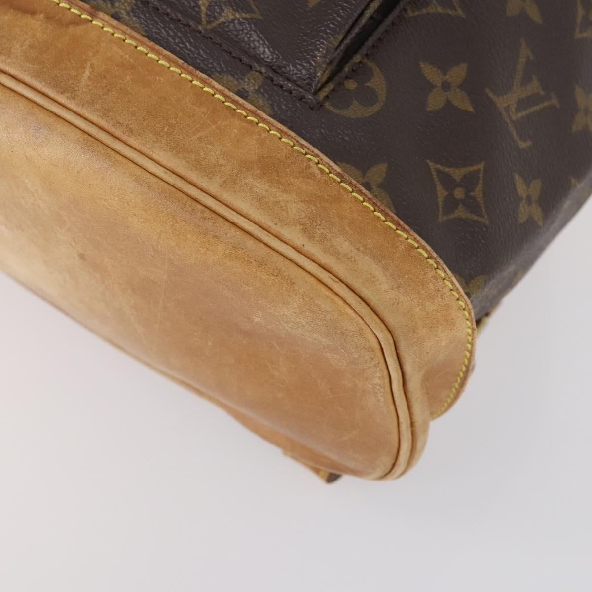 LOUIS VUITTON Monogram Montsouris MM Backpack M51136 LV Auth 143567