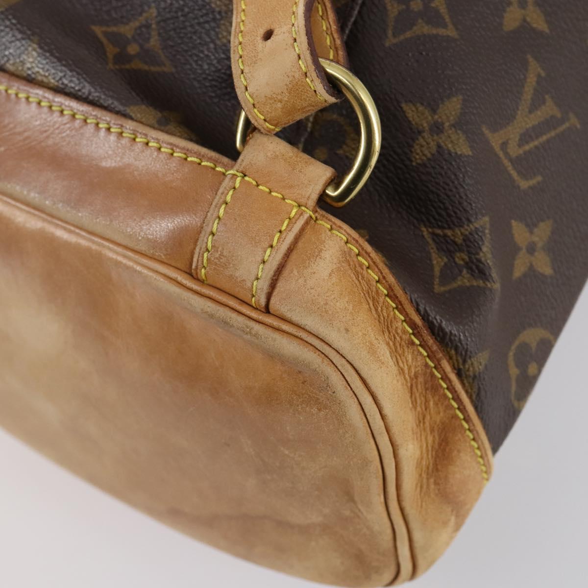 LOUIS VUITTON Monogram Montsouris MM Backpack M51136 LV Auth 143567