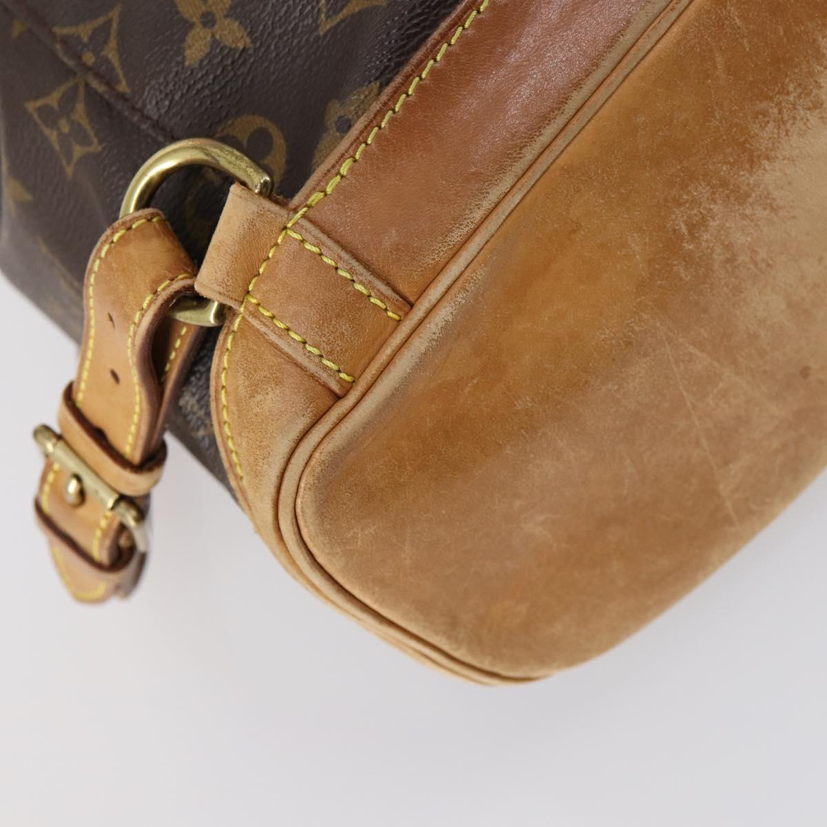 LOUIS VUITTON Monogram Montsouris MM Backpack M51136 LV Auth 143567