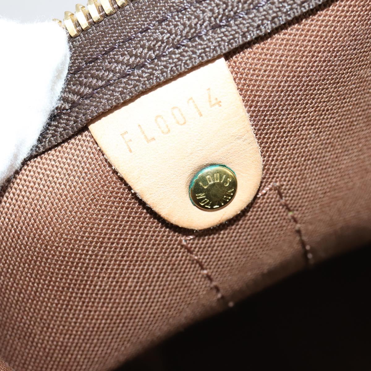 LOUIS VUITTON Monogram Keepall 55 Boston Bag M41424 LV Auth 143569