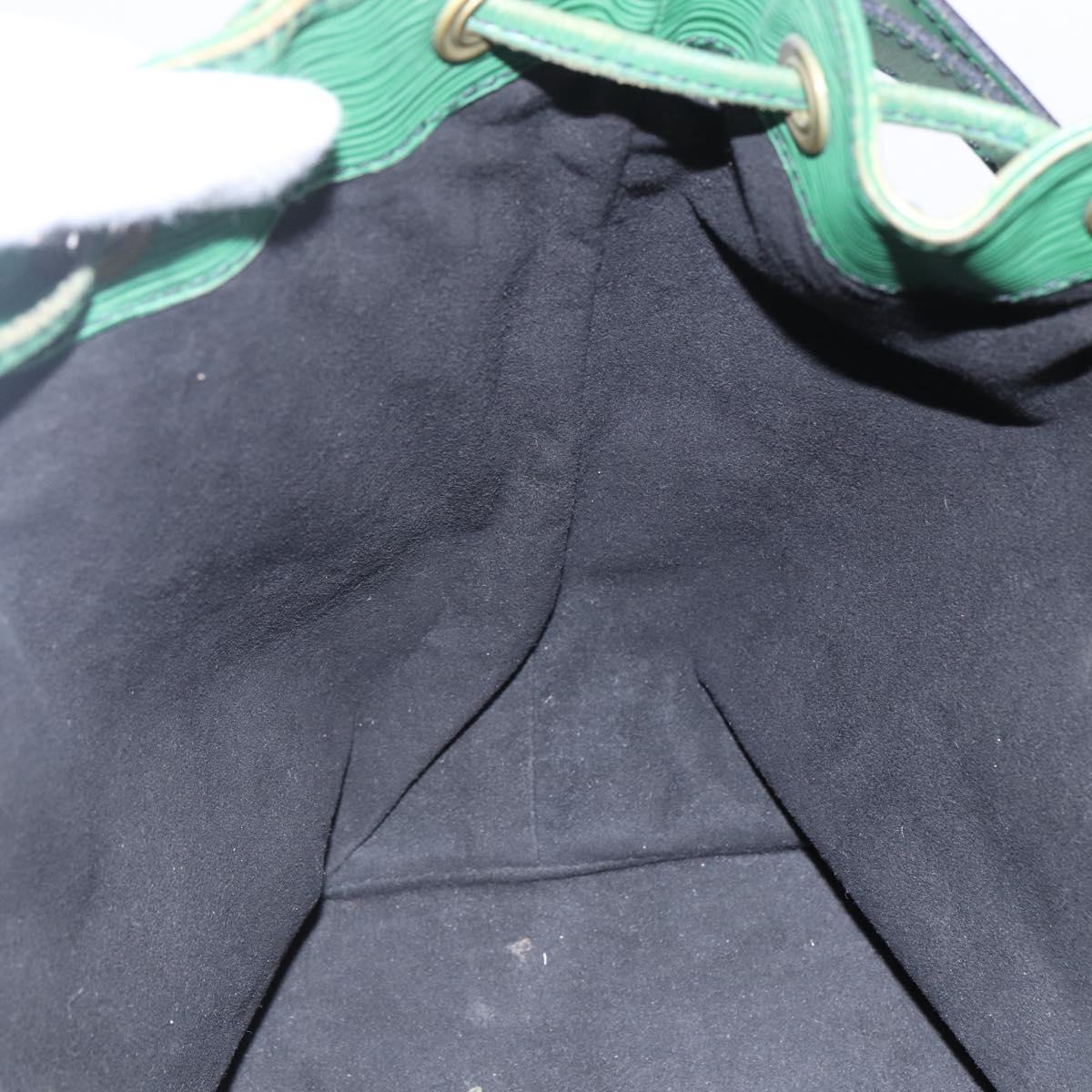 LOUIS VUITTON Epi Petit Noe Shoulder Bag Green M44104 LV Auth 143573