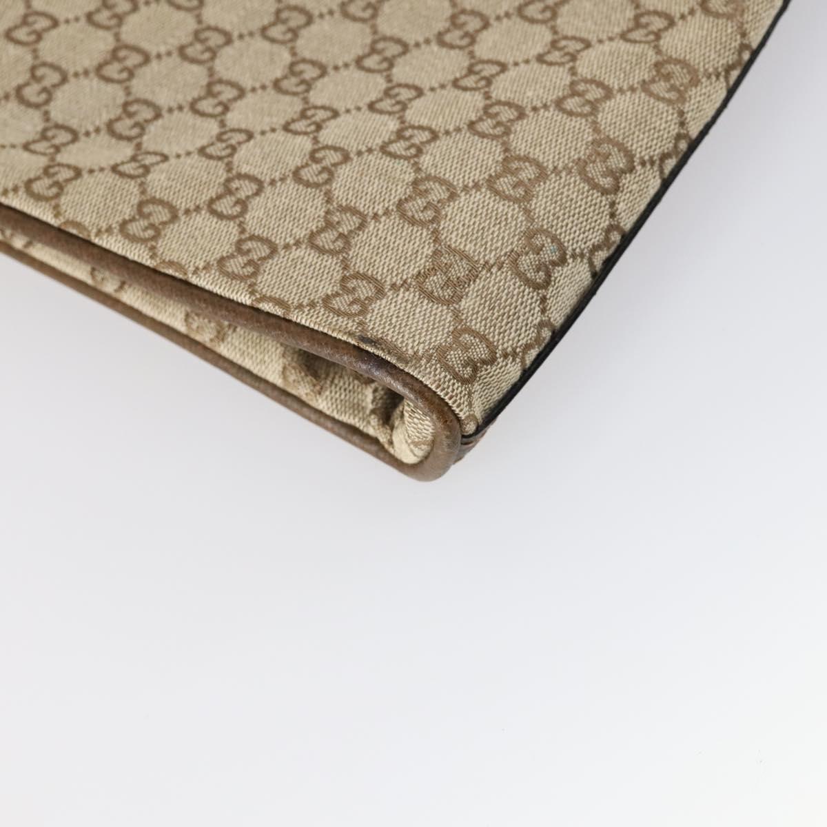 GUCCI GG Canvas Web Sherry Line Garment Cover Beige Red Green Auth 143581