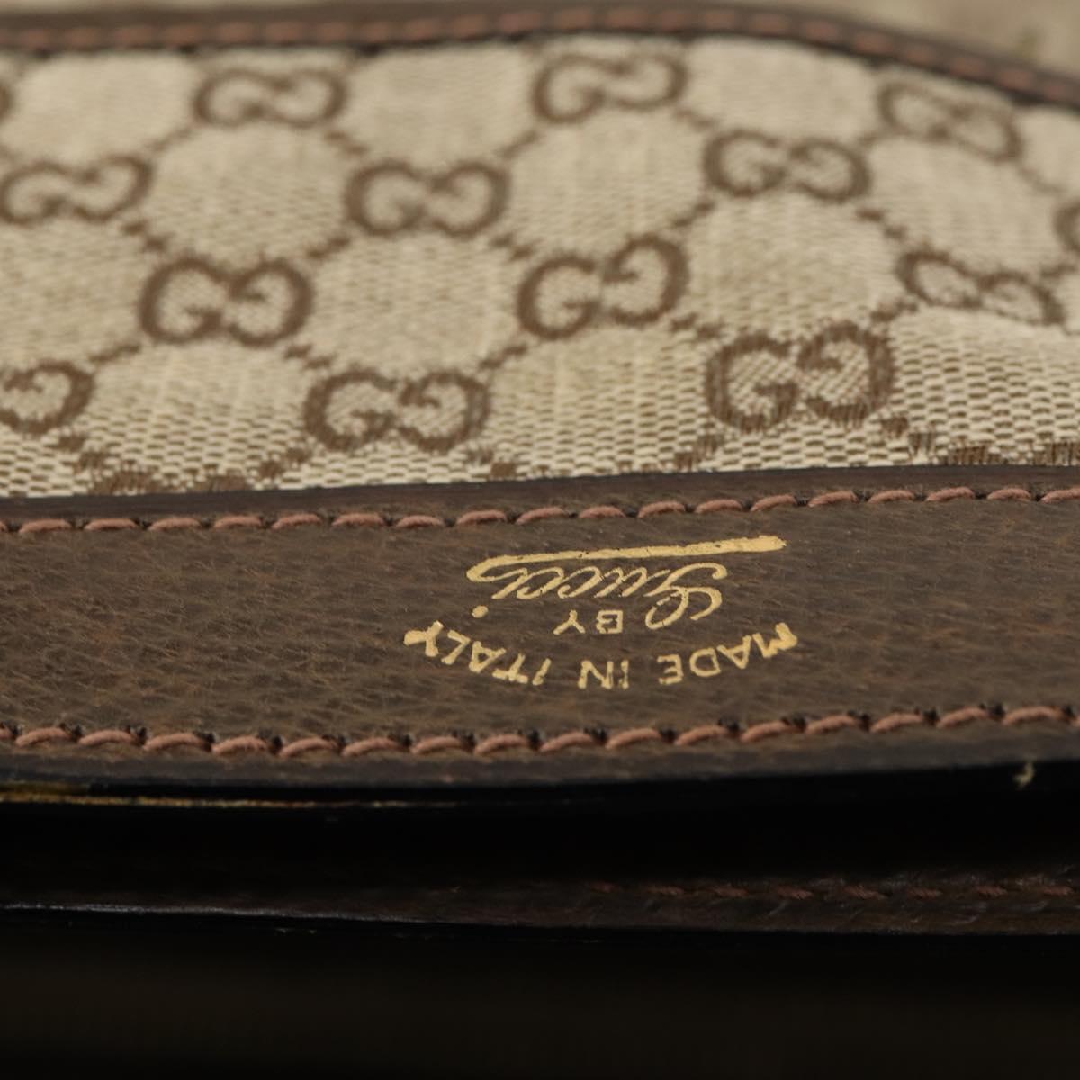 GUCCI GG Canvas Web Sherry Line Garment Cover Beige Red Green Auth 143581