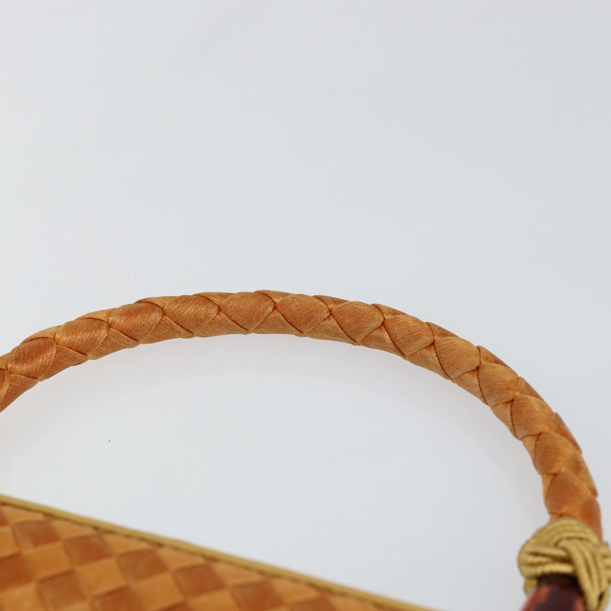 BOTTEGA VENETA INTRECCIATO Hand Bag Leather Brown Auth 143600V