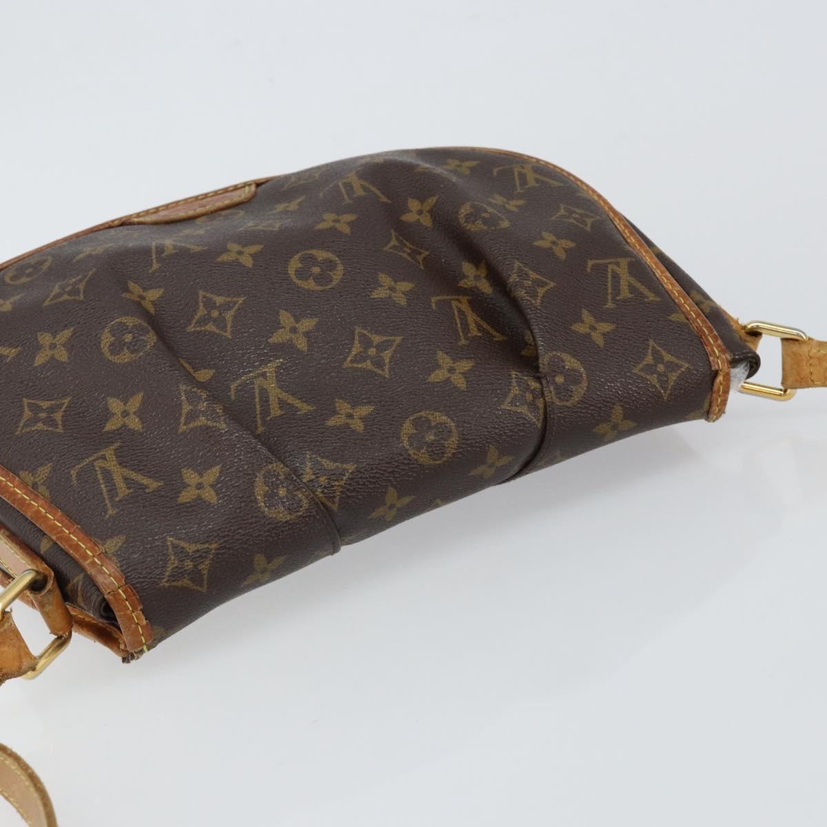 LOUIS VUITTON Monogram Menilmontant PM Shoulder Bag M40474 LV Auth 143613
