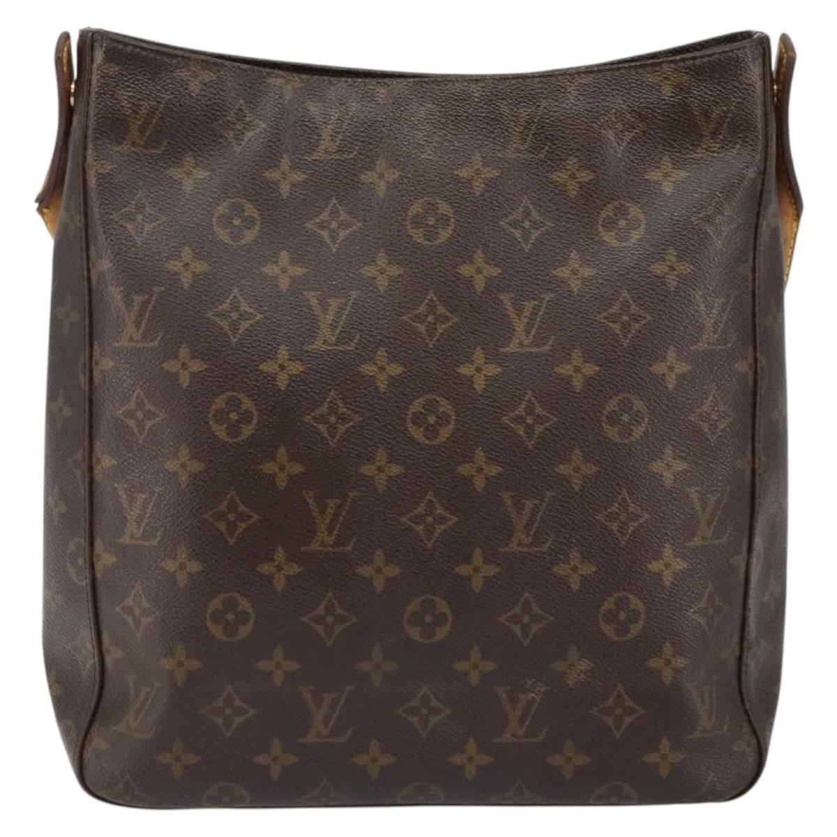 LOUIS VUITTON Monogram Looping GM Shoulder Bag M51145 LV Auth 143614