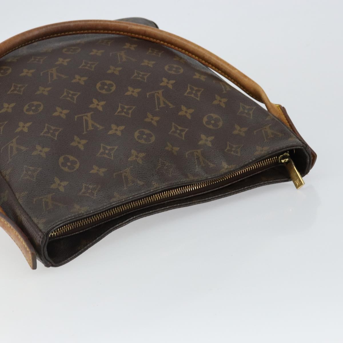 LOUIS VUITTON Monogram Looping GM Shoulder Bag M51145 LV Auth 143614