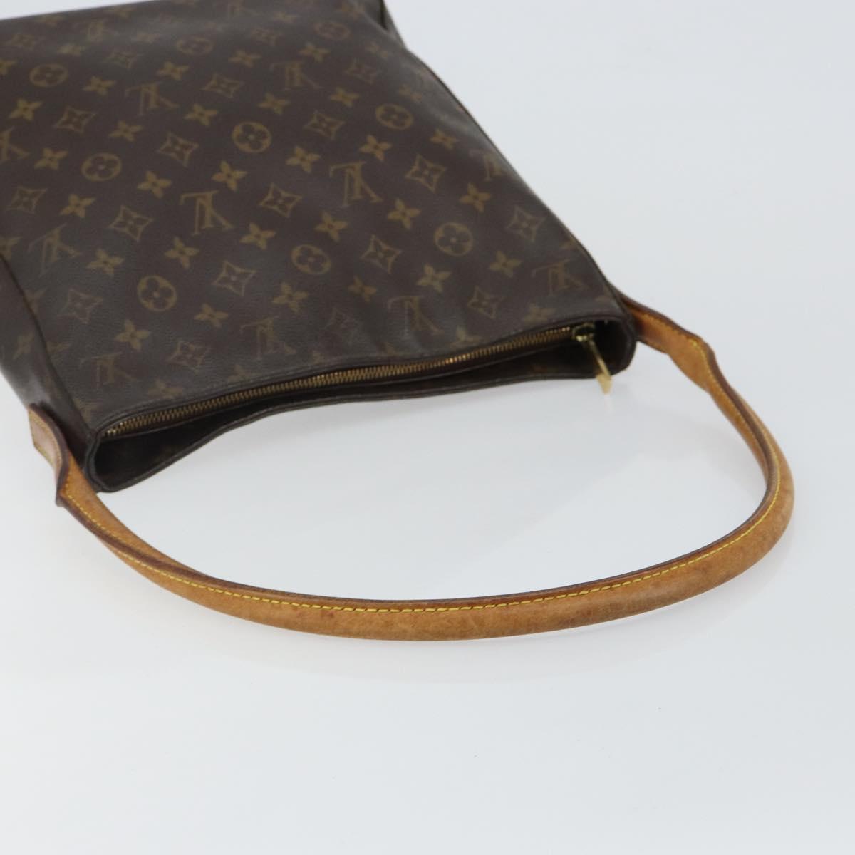 LOUIS VUITTON Monogram Looping GM Shoulder Bag M51145 LV Auth 143614