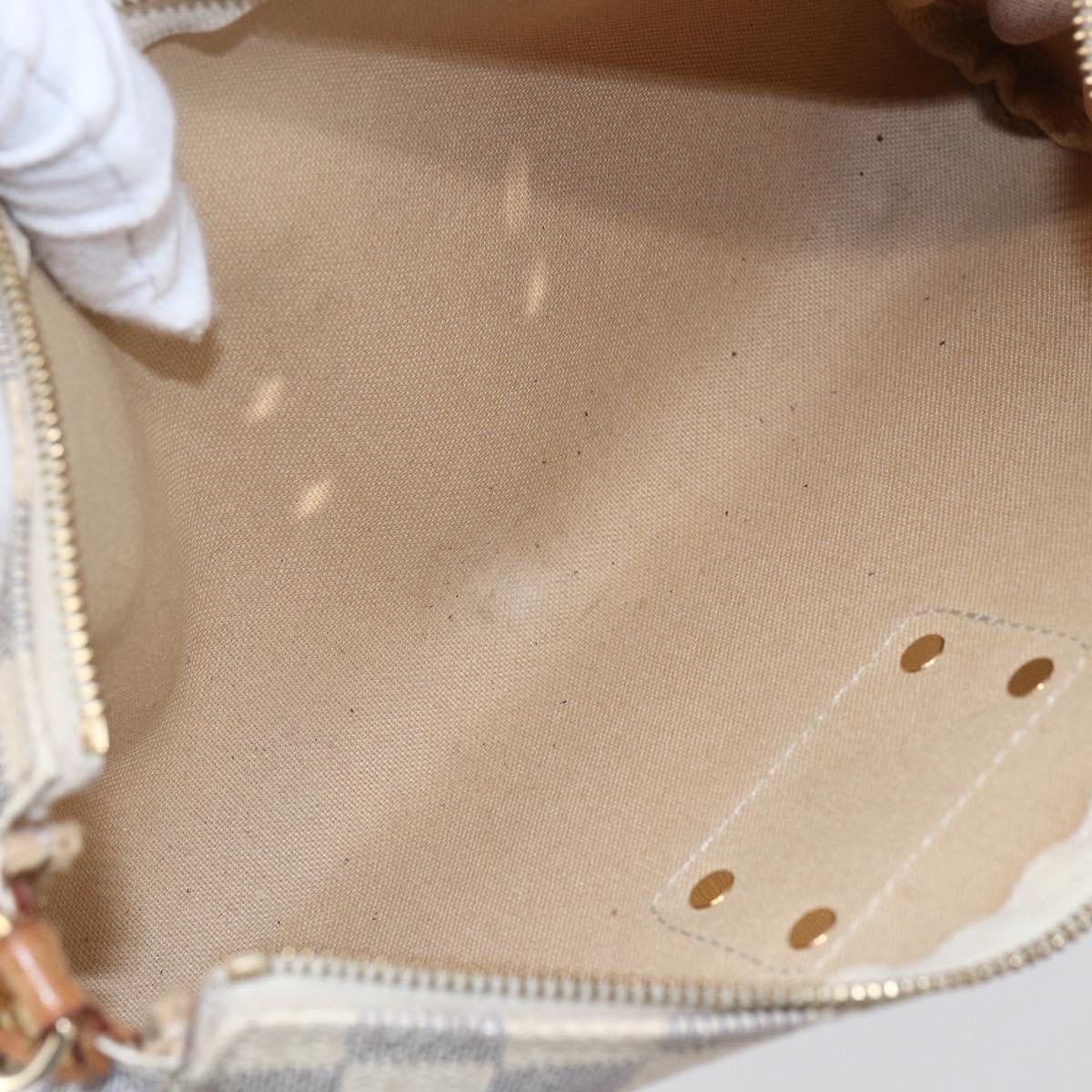 LOUIS VUITTON Damier Azur Eva Shoulder Bag 2way N55214 LV Auth 143622