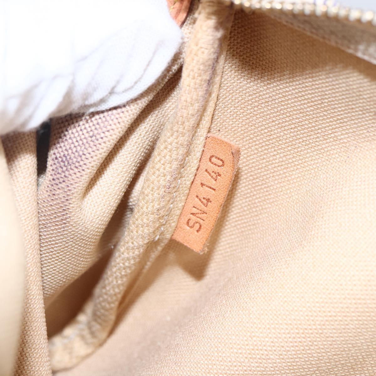 LOUIS VUITTON Damier Azur Eva Shoulder Bag 2way N55214 LV Auth 143622