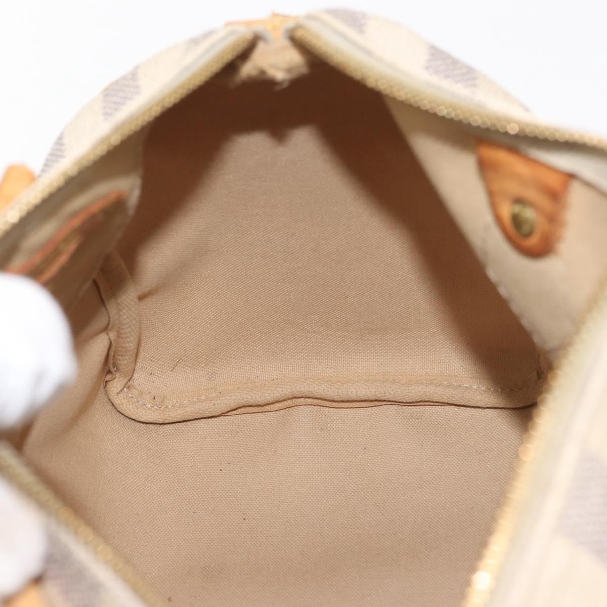 LOUIS VUITTON Damier Azur Speedy 25 Hand Bag N41534 LV Auth 143623