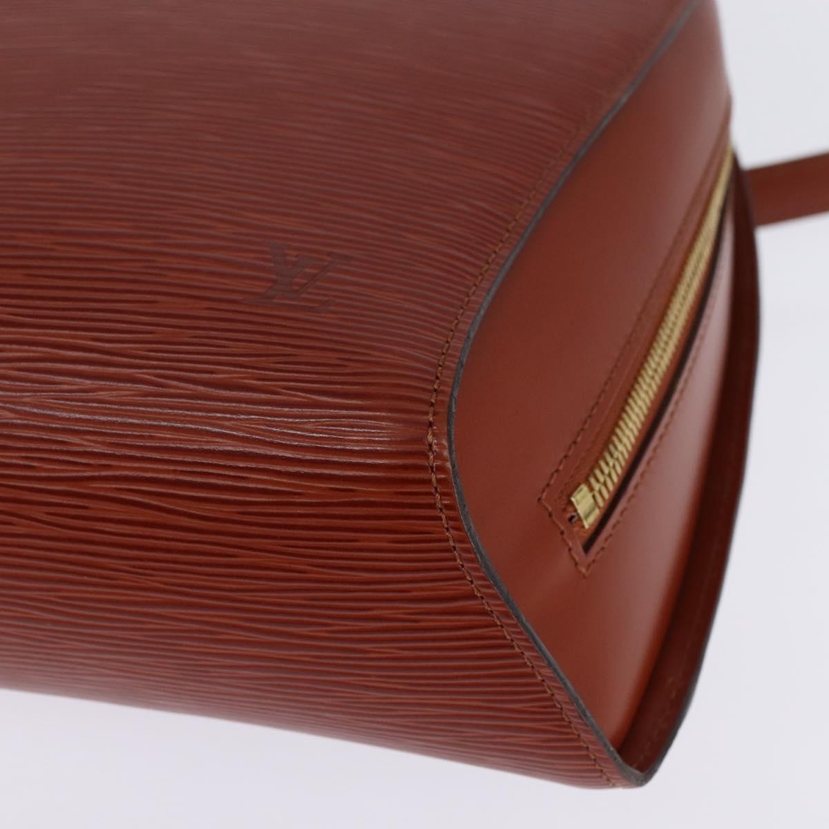 LOUIS VUITTON Epi Mabillon Backpack Brown M52233 LV Auth 143625