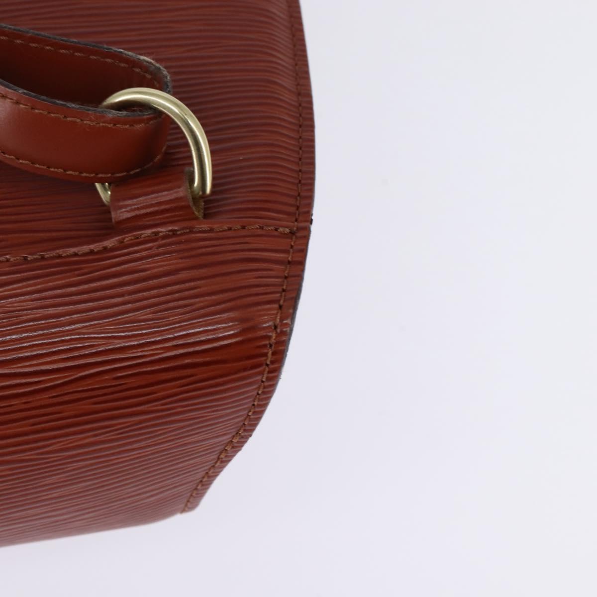 LOUIS VUITTON Epi Mabillon Backpack Brown M52233 LV Auth 143625