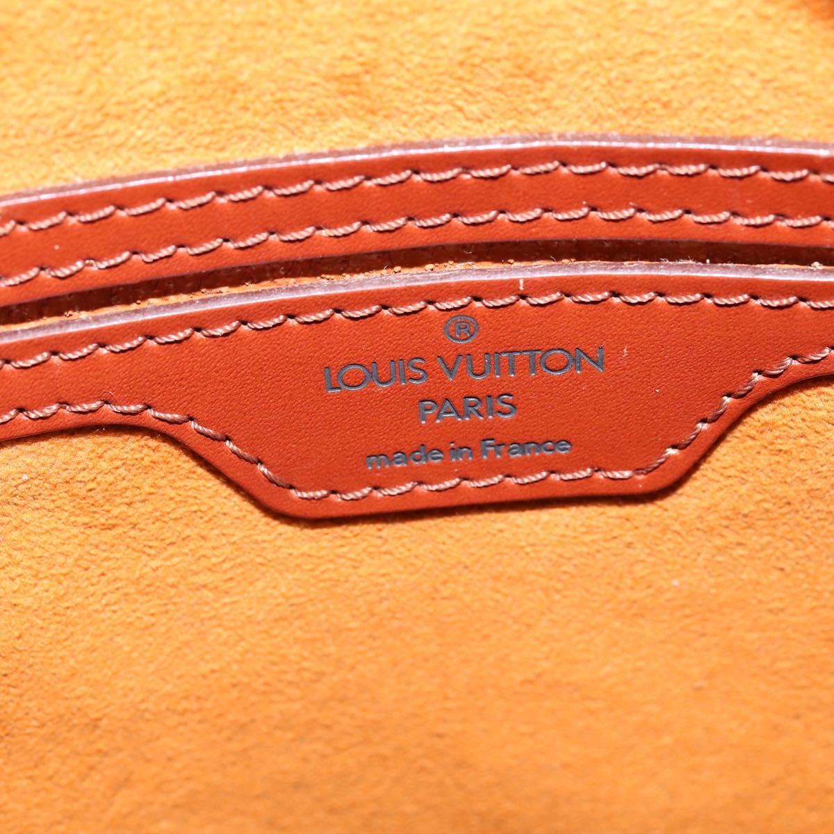 LOUIS VUITTON Epi Mabillon Backpack Brown M52233 LV Auth 143625