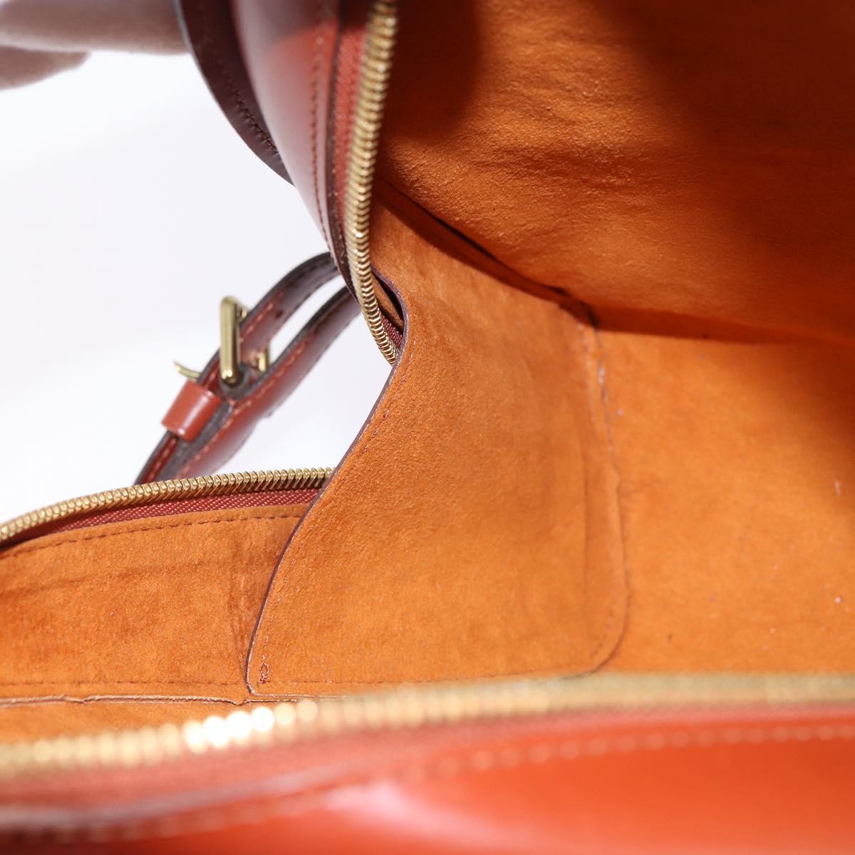 LOUIS VUITTON Epi Mabillon Backpack Brown M52233 LV Auth 143625