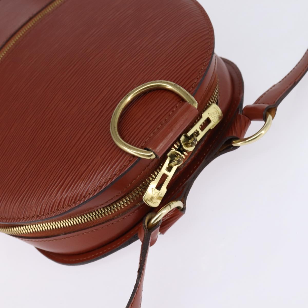 LOUIS VUITTON Epi Mabillon Backpack Brown M52233 LV Auth 143625