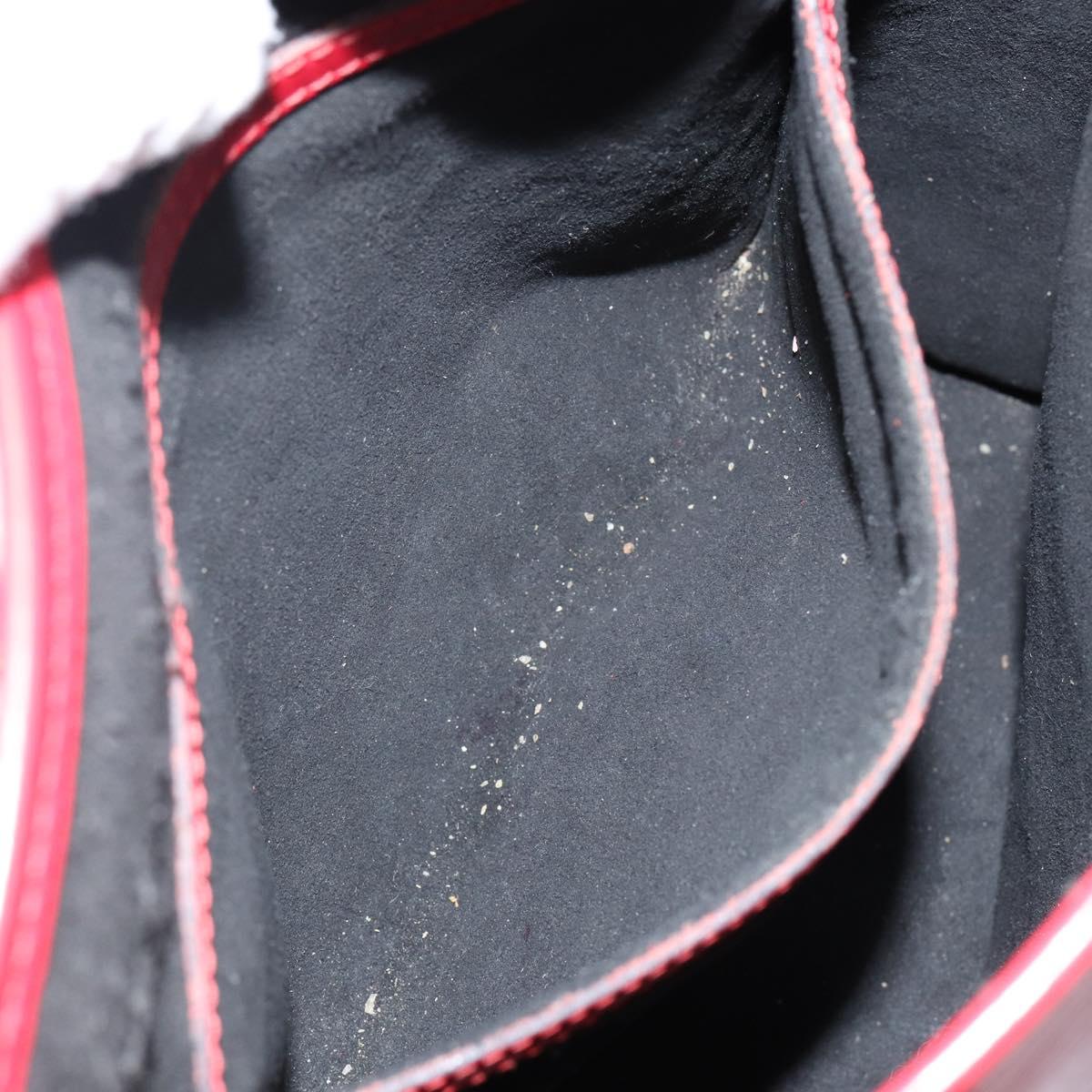 LOUIS VUITTON Epi Bucket PM Shoulder Bag Red M5899E LV Auth 143626