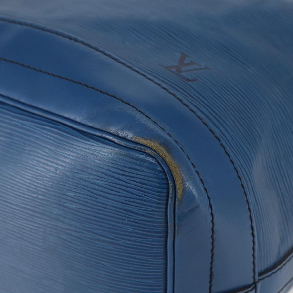 LOUIS VUITTON Epi Noe Shoulder Bag Toledo Blue M44005 LV Auth 143627