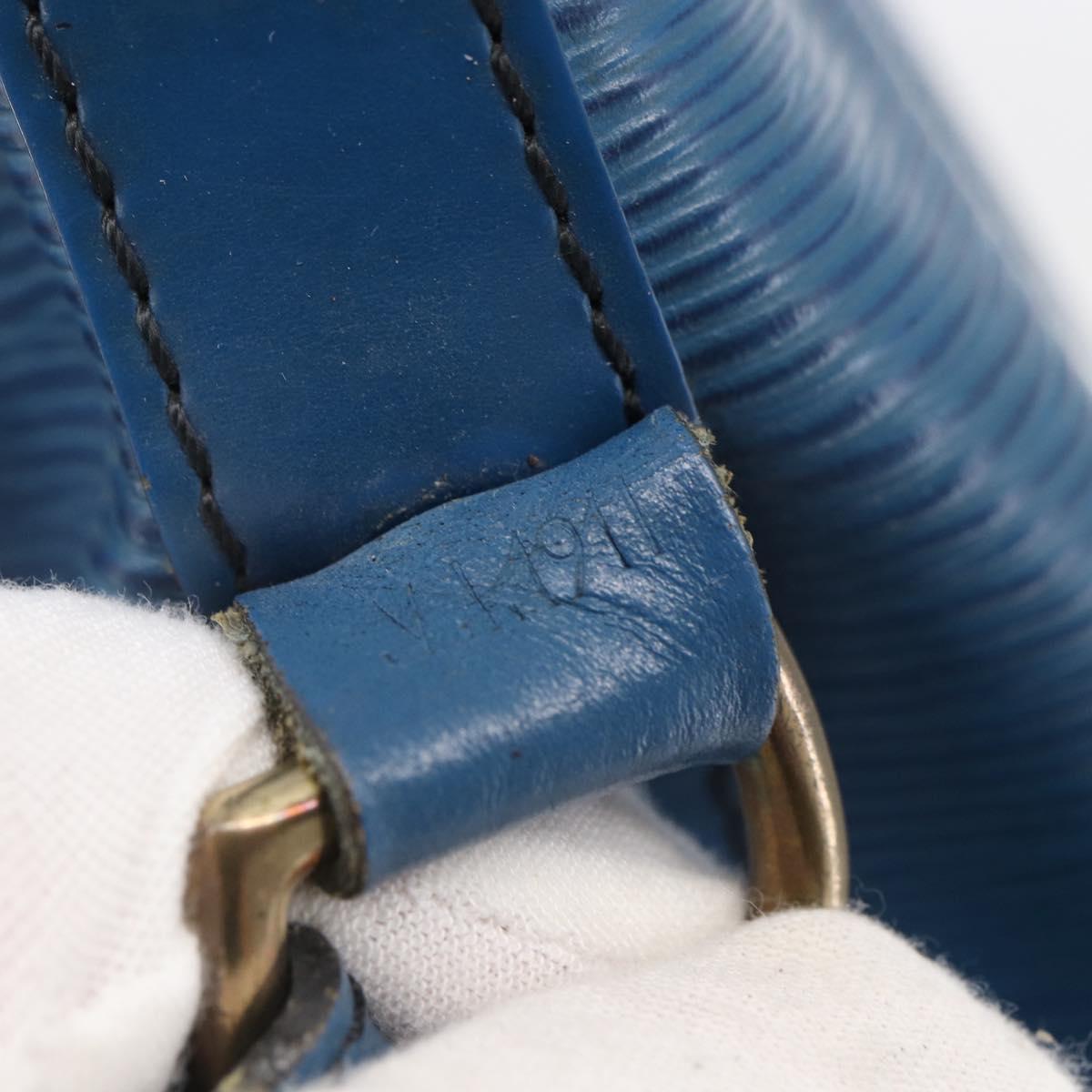 LOUIS VUITTON Epi Noe Shoulder Bag Toledo Blue M44005 LV Auth 143627