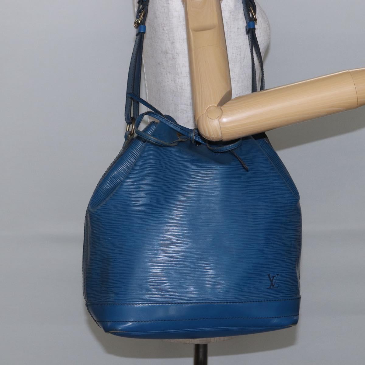 LOUIS VUITTON Epi Noe Shoulder Bag Toledo Blue M44005 LV Auth 143627