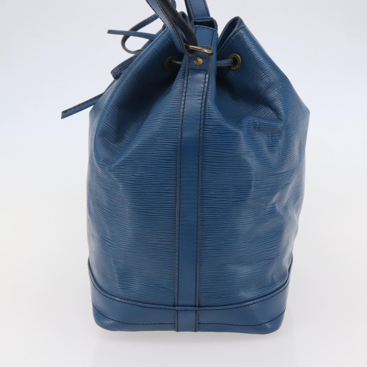LOUIS VUITTON Epi Noe Shoulder Bag Toledo Blue M44005 LV Auth 143627