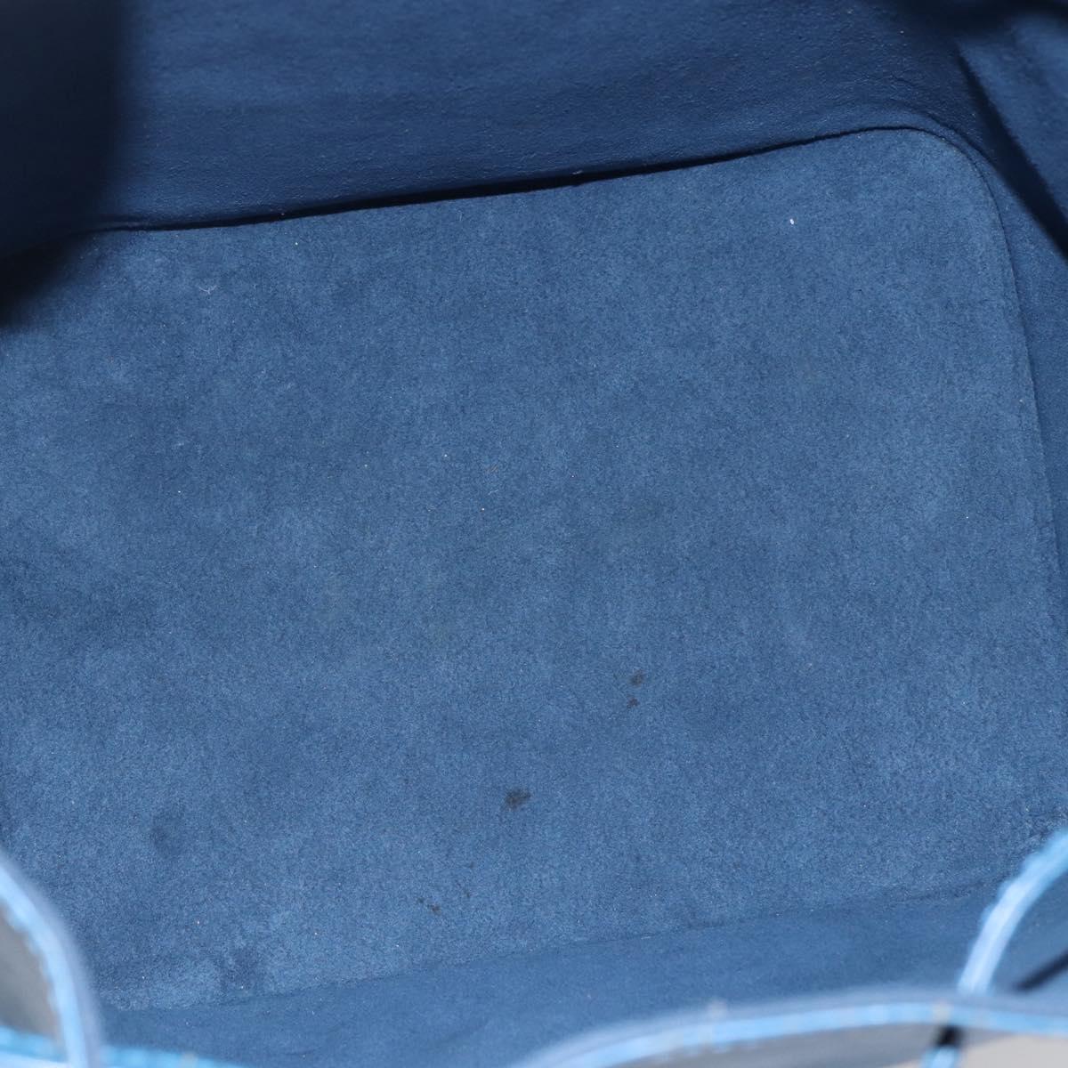 LOUIS VUITTON Epi Petit Noe Shoulder Bag Blue M44105 LV Auth 143629