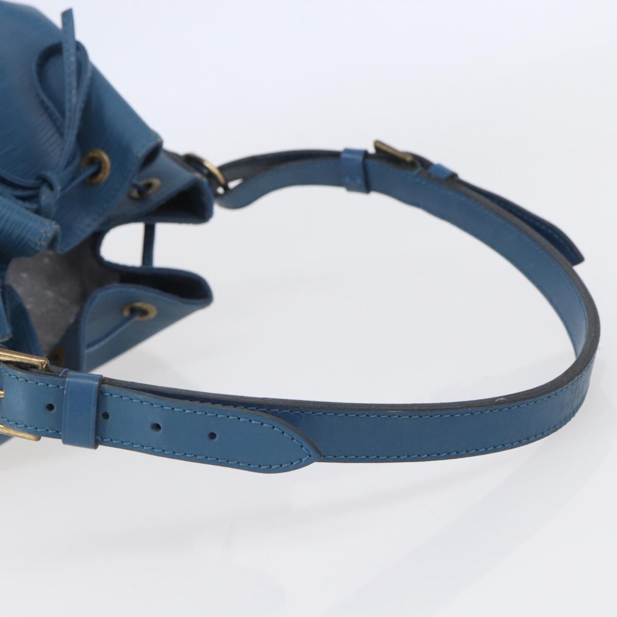 LOUIS VUITTON Epi Petit Noe Shoulder Bag Blue M44105 LV Auth 143629