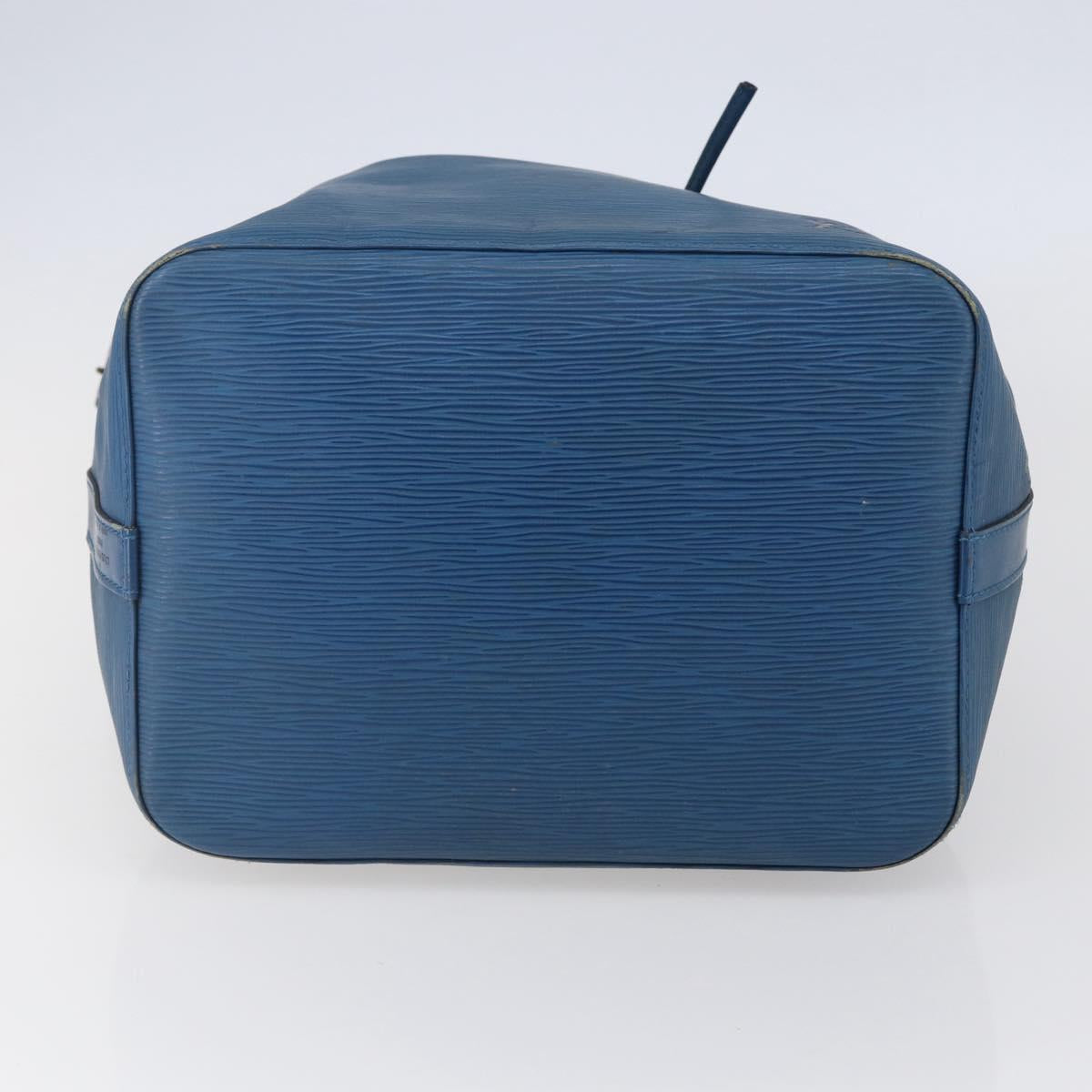 LOUIS VUITTON Epi Petit Noe Shoulder Bag Blue M44105 LV Auth 143629