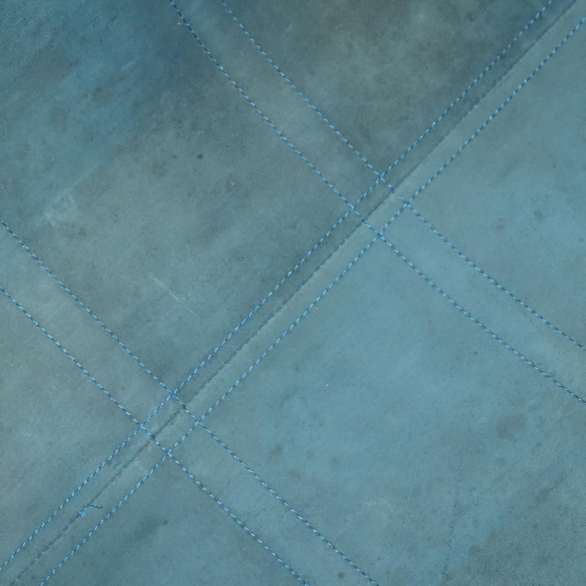 LOUIS VUITTON Epi Keepall 50 Boston Bag Blue M42965 LV Auth 143630