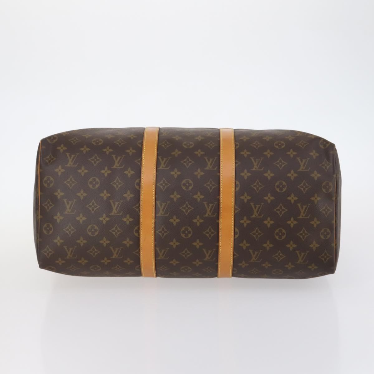 LOUIS VUITTON Monogram Keepall 50 Boston Bag M41426 LV Auth 143641