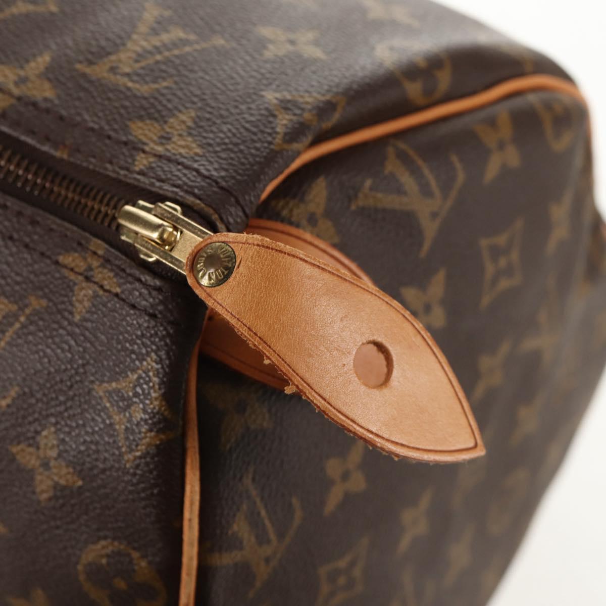 LOUIS VUITTON Monogram Speedy 40 Hand Bag M41522 LV Auth 143642V