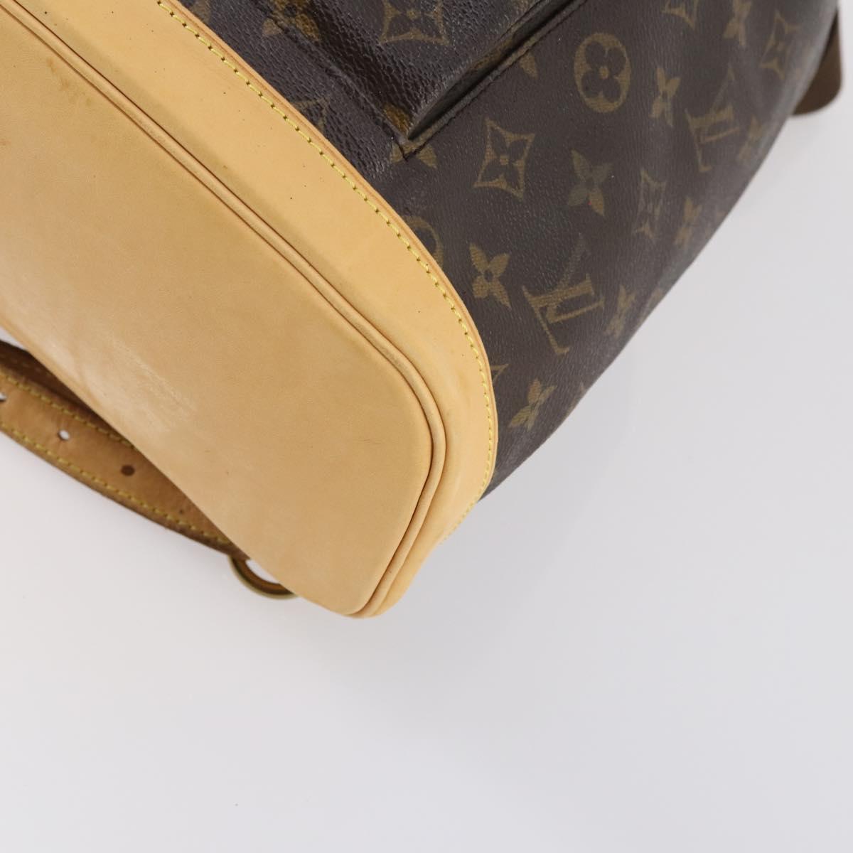 LOUIS VUITTON Monogram Montsouris GM Backpack M51135 LV Auth 143643