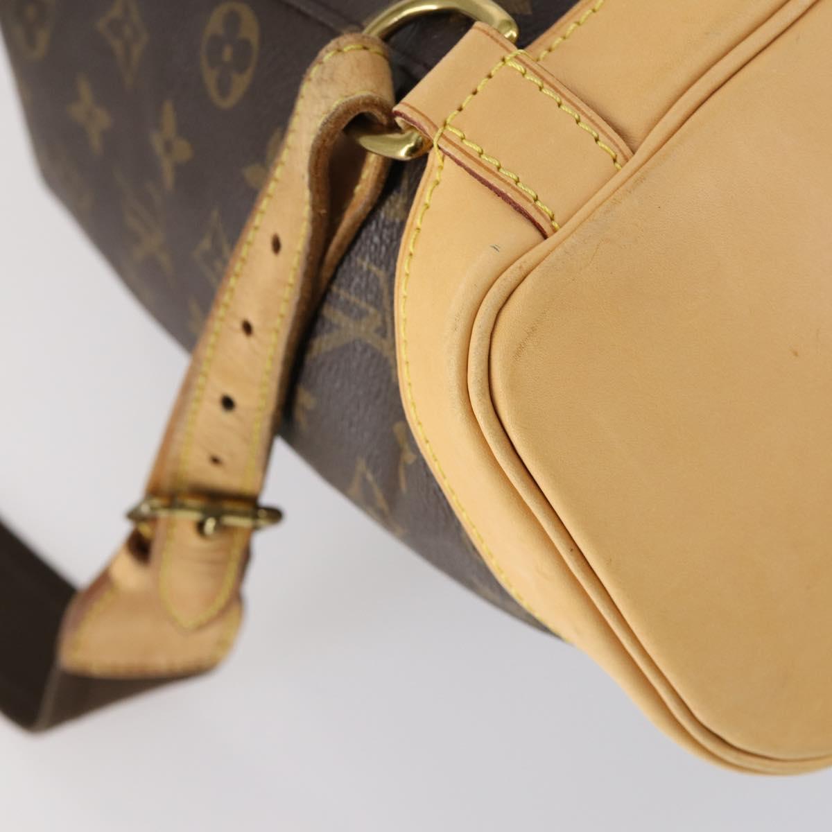 LOUIS VUITTON Monogram Montsouris GM Backpack M51135 LV Auth 143643