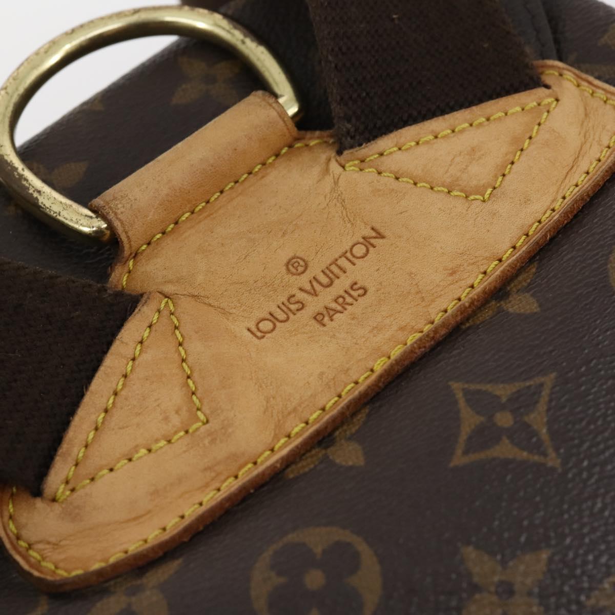 LOUIS VUITTON Monogram Montsouris GM Backpack M51135 LV Auth 143643