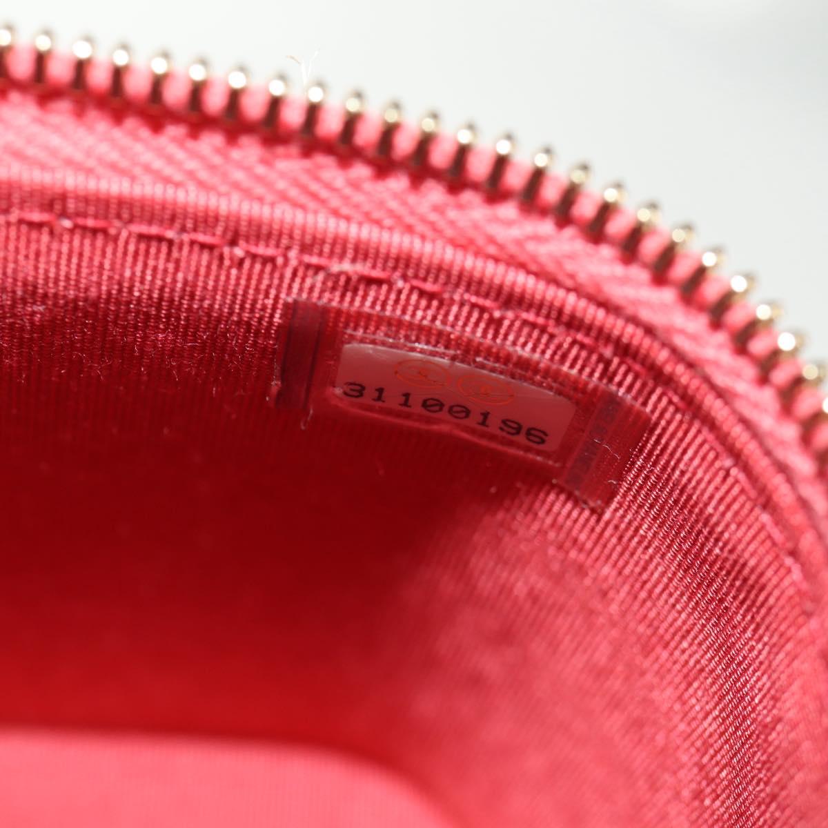 CHANEL Chain Shoulder Bag Raffia Beige Gold CC Auth 143661SAM